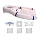thumbnail image 4 of Almohada para dormir boca abajo con reposacabezas ajustable en altura y transpirable. Rosa, 4 of 9