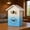 Blue, variant on Zeiwohndc Cuckoo Clock for Wall Art Cookoo Clock Pendulums Bird House Wall Decors Gift