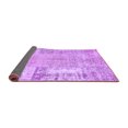 thumbnail image 2 of Ahgly Company Indoor Round Patchwork Purple Transitional Area Rugs, 6' Round, 2 of 4