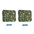 thumbnail image 7 of FORMRS 15"-15.6" Laptop Sleeve Protective Case Soft Carrying Quilted Computer Bag Cover, Green Flowers Pattern, 7 of 7