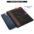 thumbnail image 2 of Scratch Resistant 17 inch Sleeve Pouch Case for MacBook Pro 16 A2141, Gigabyte Aorus 17X/17G, HP 17-BY1053DX HP Envy 17.3 17t, Acer Predator Helios 700, Asus ProArt StudioBook Pro 17 (Brown), 2 of 7