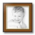 thumbnail image 2 of ArtToFrames 8x8 Inch Medium Tri-colored Frame Picture Frame, This Brown MDF Poster Frame is Great for Your Art or Photos, Comes with Regular Glass (4446), 2 of 7