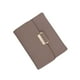 thumbnail image 3 of Cartera con clip de bolsillo de gran capacidad, minimalista, pequeña, conveniente, portátil, organizador de regalo, triple para niñas, Marrón Yinane Cartera delgada para mujer, 3 of 8