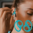 thumbnail image 2 of Flmtop 2Pcs Ear Plug Anti-falling Soft Silicone Earphone Clip for Earbuds, 2 of 10