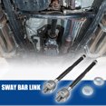 thumbnail image 2 of Unique Bargains 2 Pcs Front Inner Tie Rods Fit for Infiniti G35 2003-2007 for Nissan 350z 2003-2009 Black, 2 of 7