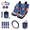 American Flag Stars, variant on 15 PCS Car Seat Cover Protector Set, with Hanging Car Seat Belt Pads Cover, Sunset Palm Print Car Cup Holder Coaster Suitable for Auto