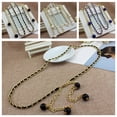thumbnail image 2 of Helii Women Sweet Pearl Decorative Waist Chain Thin Belt Adjustable Metal Hook Dress Waistband, 2 of 8