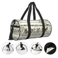 thumbnail image 5 of Easygdp Rice Harvest Travel Bag, Camping, Weekend, Carry On Overnight Duffel Bag with Shoulder Strap, 5 of 8