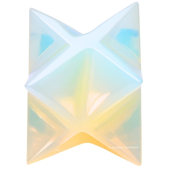 Opalite Crystal Merkaba Star (0.75" Inches)