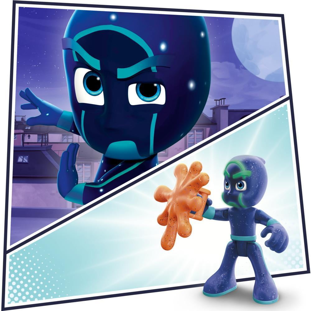 PJ Masks Night Time Mission Glow-in-the-Dark Action Figure Set, Preschool Toy
