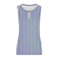 thumbnail image 5 of JDQJBZ Womens Summer Tank Tops All Over Print Round Neck Sleeveless Casual T Shirt Style Blouse, 5 of 5