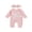 Pink, variant on BemeyourBBs Newborn Baby Girl Little Sister Outfit Infant Baby Girl Spring Fall Winter Clothes Lil Sister Romper Long Sleeve Letter Floral Embroidery Jumpsuit with Headband