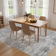 thumbnail image 3 of MICGEEK 6x9 Washable Area Rugs for Living Room, Modern Abstract Printed Rug, Vacuum-Friendly, Non Slip Indoor Rug for Bedroom Dining Room Home Decor Carpet,Gray, 3 of 9
