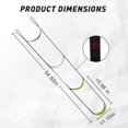 thumbnail image 4 of 3 Step Climbing Aider for Hunting, Climbing Stick Aider - Webbing Rope Ladder, 4 of 5