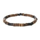 thumbnail image 1 of Nvzi Pulseras de cuentas de madera Pulseras elásticas Pulseras de joyería y hombres-E, 1 of 4