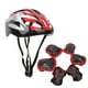 thumbnail image 2 of Juego de equipo de protección NikouMX 7 piezas casco de patinaje sobre ruedas para adultos, 2 of 8