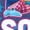 HEATHER NAVY, variant on - Girl Group - Slumber Party Squad - Toddler & Youth Girls A-line Dress