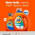 thumbnail image 3 of Tide Ultra Sport Liquid Laundry Detergent, Advanced Sweat + Stain Fighter, 105 fl oz, 74 Loads, 3 of 13