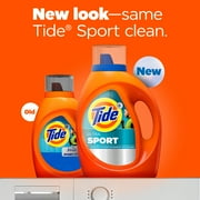 Tide Ultra Sport Liquid Laundry Detergent, Advanced Sweat + Stain Fighter, 84 fl oz, 59 Loads