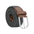 thumbnail image 2 of SAYFUT Men's Braided Belt, Mens Belts Leather Woven Braided Belts for Men Casual Jeans Golf, Length 42", 2 of 8