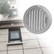 thumbnail image 3 of Cubierta de ventilación de rejilla redonda de salida de aire de salida de tubo de acero inoxidable de 100 mm/150 mm(100 mm), 3 of 8