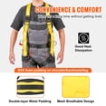 thumbnail image 3 of KFFKFF Safety Harness with Padding Full Body Harness & Quick Connect Buckles (S), 3 of 9
