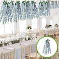 thumbnail image 1 of Artificial Flowers Thai Orchid Ceiling Flower Vines Strings Wedding Decorative Flowers Suitable For Wedding Home Office Arch Decoration Decoration, 1 of 6