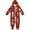 Cute Christmas Animals, variant on Soft Big Kids Onesie Pajamas Cozy Loose-Fit Jumpsuits for kids with Pockets for Christmas Lounge & Play Deer and Cardinals Pattern