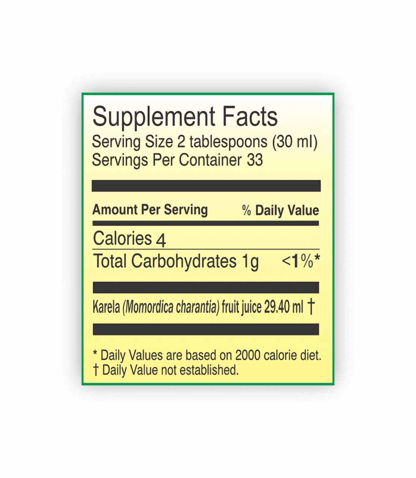 Vedic Juice Bitter Gourd (Karela) Juices | 33.8 floz (1000 Ml)