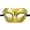 Gold Masquerade Mask Men, variant on Masquerade Mask for Men Women, Classic Vintage Half Face Mask for Mardi Gras Halloween Prom Ball Party, Elegant Comfortable Durable Plastic Costume Accessory, One Size Fits Most