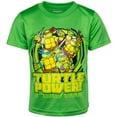 thumbnail image 3 of Teenage Mutant Ninja Turtles Donatello Raphael Leonardo Toddler Boys 3 Pack Athletic T-Shirts Toddler to Big Kid, 3 of 5