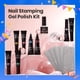 thumbnail image 3 of Set de sellos de uñas en gel Beetles French Tip con estampado de 8 colores, 3 of 7