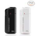 thumbnail image 1 of Chargeur Intelligent Mini pour 2 Piles Rechargeables AA - Entrée USB (Piles Non Incluses) Lot de 3 Blanc et Lot de 3 Noir, 1 of 6