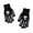 Black2, variant on Ticikt Skeleton Gloves, Luminous Skull Bone Knit Gloves, Halloween Costume Party Cosplay Accessory for Adult,Black1