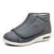 thumbnail image 3 of Zapatos de terciopelo para diabéticos, Calzado cómodo y suave con ajuste de eversión para pies anchos, ideal para caminar, moda de invierno, 3 of 4