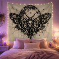 thumbnail image 2 of Celestial Moth and Cracked Moon Tapestry, 2 of 7