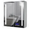 thumbnail image 6 of 26" x 30" Double Door LED Light Bluetooth Medicine Cabinet, 6 of 12