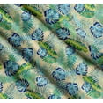thumbnail image 3 of Soimoi Cotton Poplin Fabric Leaves Tropical Print Fabric by Yard 56 Inch Wide, 3 of 7
