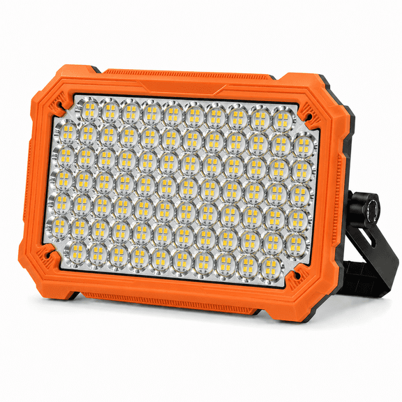 10000LM LED Flood Lights Outdoor,13000mah Rechargeable Lights with Magnetic Base & Tripod Mount, Portable Floodlight for Backyard, Garage, Power Outage
