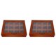 thumbnail image 1 of 2X Soporte de Madera para Bolsas de Té, 12 Rejillas, Paquetes de Azúcar, Bolsas de , Estuche de Almacenamiento, Cajas para Bolsas de Café Instantáneo con Tapa Transparente, 1 of 5