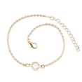 thumbnail image 3 of Qarigey Tobillera ajustable Universal resistente oro plata joyería delicada accesorio de moda pulseras de tobillo cadenas de pie para mujer oro Type3 NO3 Qarigey AP009832-01, 3 of 6