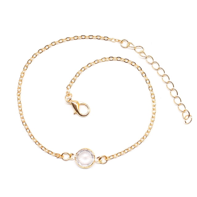 Sonducket Tobillera ajustable Universal resistente oro plata joyería delicada accesorio de moda pulseras de tobillo cadenas de pie para mujer oro Type3 NO3 Sonducket AP009832-01