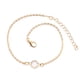 thumbnail image 3 of Qarigey Tobillera ajustable Universal resistente oro plata joyería delicada accesorio de moda pulseras de tobillo cadenas de pie para mujer oro Type3 NO3 Qarigey AP009832-01, 3 of 6