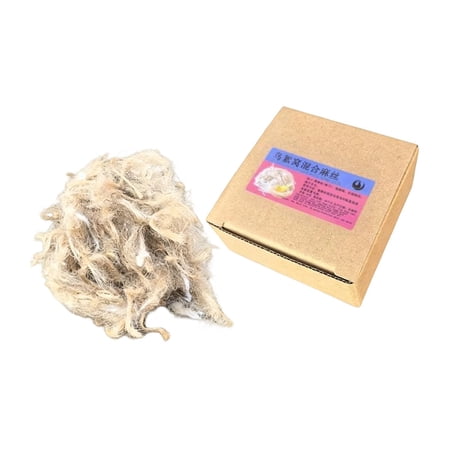 Alpaca Fiber Bird Nesting | Alpaca Bird Nesting Material Fiber Bird Nesting Heart for Bird for Cage Small Bird Cage Songbird Nesting Supply Mixed Hemp 1 Pack