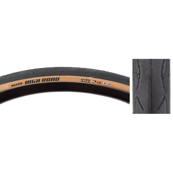 Maxxis High Road Tire, 700x25 TR - Tanwall