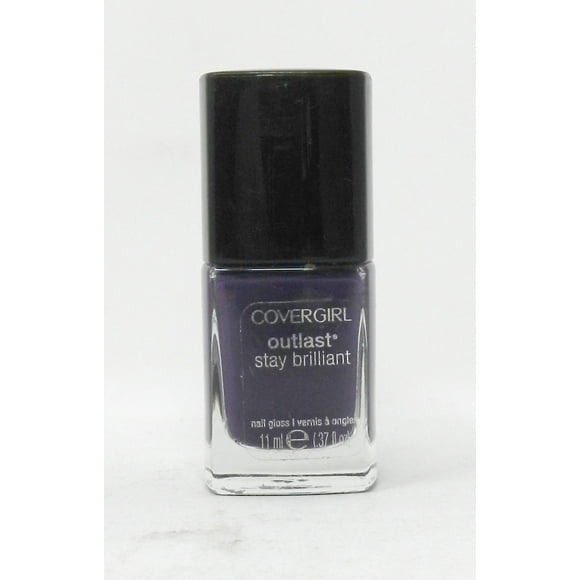 CoverGirl Outlast Stay Brilliant Nail Gloss 86 Vivid Violet 0.37 Ounces