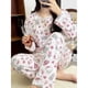 thumbnail image 2 of Pijama de Hello Kitty estilo japonés estilo Instagram, pantalones de manga larga para mujer, ropa de casa para estudiantes con dibujos animados de primavera y otoño, 2 of 5