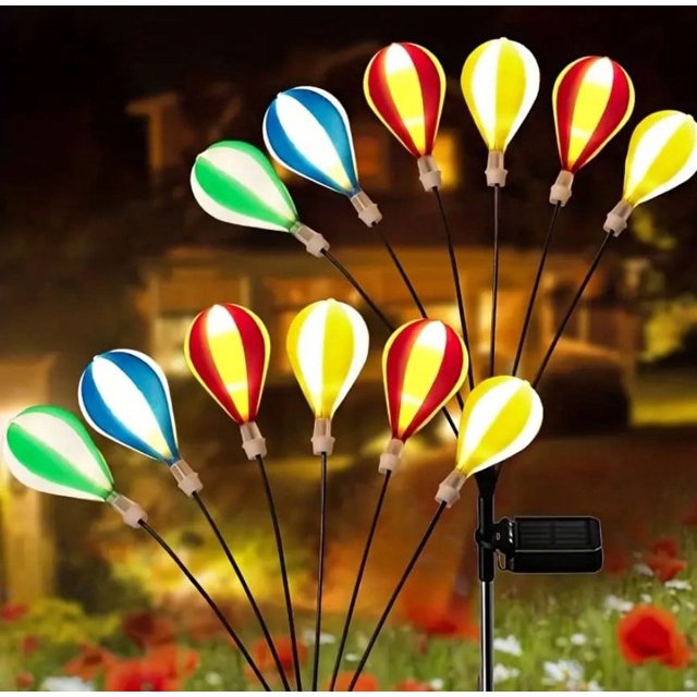 Luces de Jardín Al Aire Libre Ganfancp Solar Caliente Decorativas 1Pcs