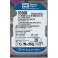 thumbnail image 1 of WD5000BEVT-11ZAT0, DCM HBCVJBBB, Western Digital 500GB SATA 2.5 Hard Drive, 1 of 1
