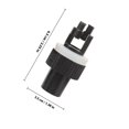 thumbnail image 2 of WHAMVOX 2Pcs Quick Inflate Valve Adapter for Kayak Boat Air Valve Tool Lightweight Convenient, 2 of 8